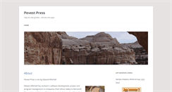 Desktop Screenshot of pevest.com